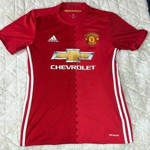 adidas Manchester United 2016-17 Home Kit - Size Adult Small